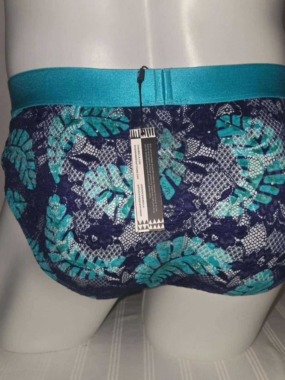 Cosabella Italian Lace Briefs Size XL